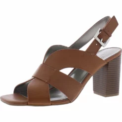 Worthington Bassett Womens Slingback Open Toe Dress Sandals