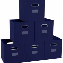 Ornavo Home Foldable Storage Cube Bin with Dual Handles & Window Pockets 22 Ornavo Home Foldable Storage Cube Bin with Dual Handles & Window Pockets -Premium Sales aa2867be903e475c81881d021ec66567 1080x