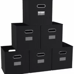 Ornavo Home Foldable Storage Cube Bin with Dual Handles & Window Pockets 23 Ornavo Home Foldable Storage Cube Bin with Dual Handles & Window Pockets -Premium Sales b442d4ffd093416180d6f3a3540137a1 1080x