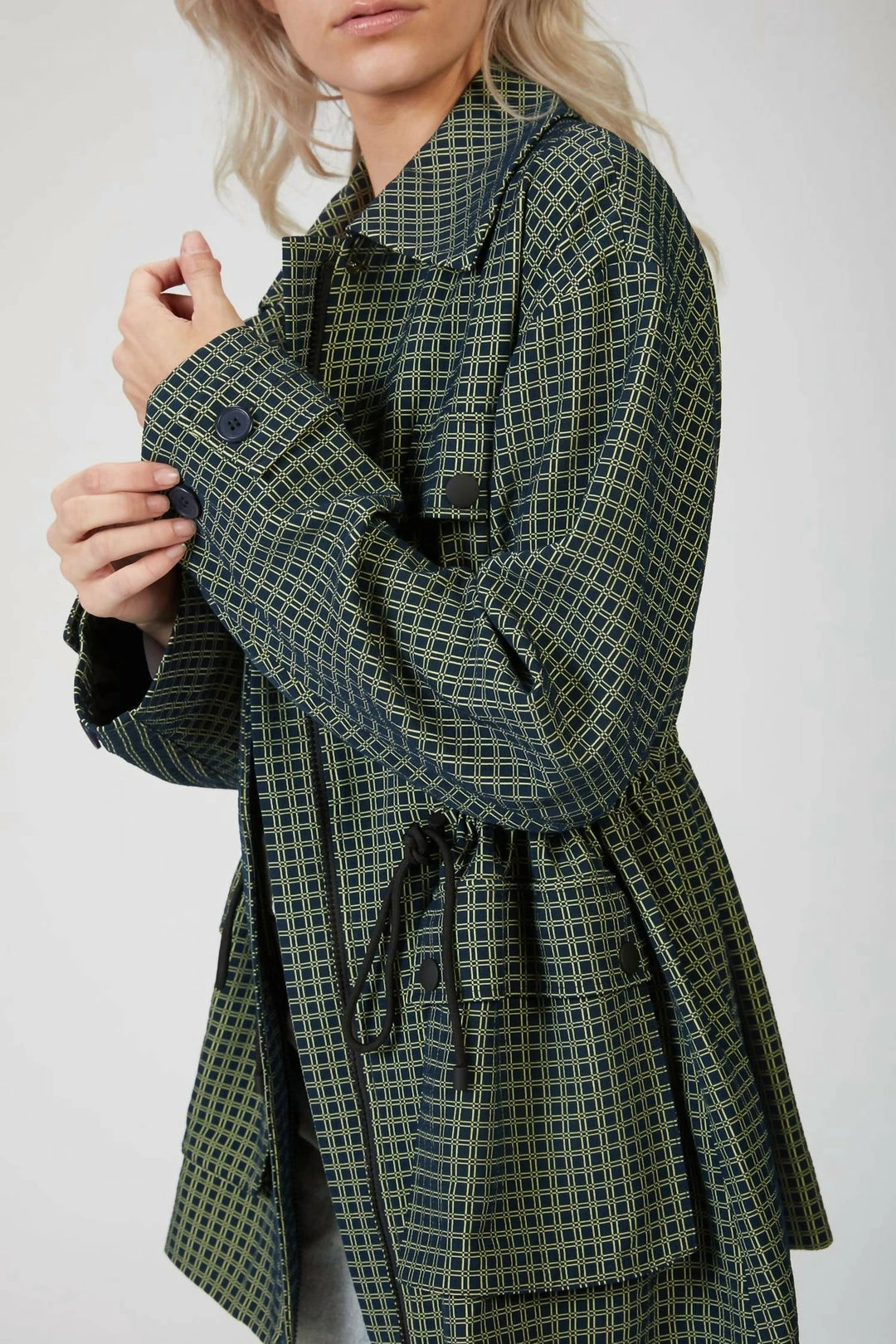 Stine Goya Niklas Jacket in Grid - women 8 Stine Goya Niklas Jacket in Grid - women - Image 6