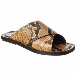 Michael Kors Collection Ruth Leather Sandal - women