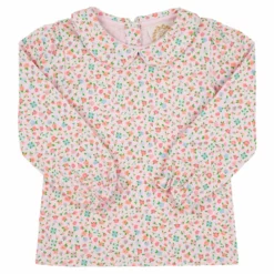 The Beaufort Bonnet Company Beaufort Bonnet Maudes Peter Pan Collar Shirt - kids