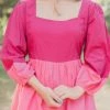 Victoria Dunn Seabrook Blouse in Raspberry Radiance - women