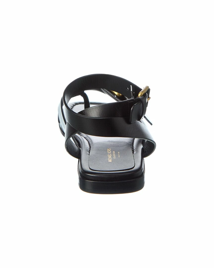 Michael Kors Collection Langley Leather Sandal - women 5 Michael Kors Collection Langley Leather Sandal - women - Image 3