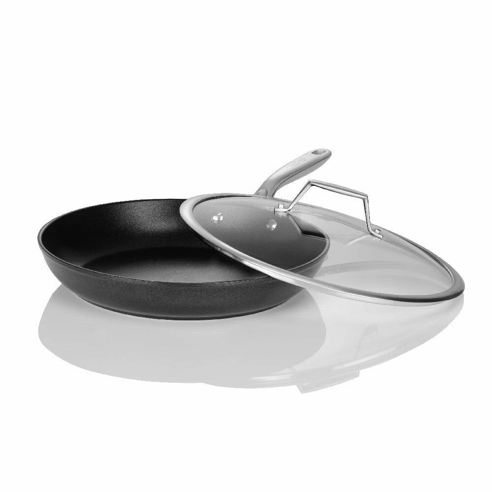 TECHEF Onyx Collection - 12 Inch Frying Pan with Cover 3 TECHEF Onyx Collection - 12 Inch Frying Pan with Cover