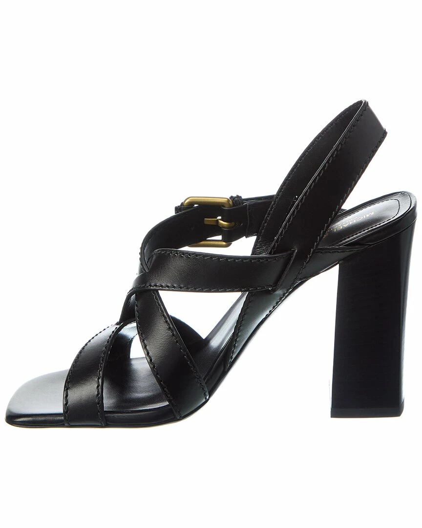 Michael Kors Collection Gladys Leather Sandal - women 4 Michael Kors Collection Gladys Leather Sandal - women - Image 2