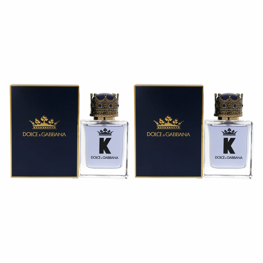 K by Dolce and Gabbana for Men - 1.7 oz EDT Spray - Pack of 2 3 K by Dolce and Gabbana for Men - 1.7 oz EDT Spray - Pack of 2