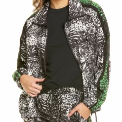 Pam & Gela Mixed Windbreaker - women