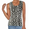 Carmen Marc Valvo Womens Printed Knit Tank Top -Premium Sales da6c61e57a38446490d3faa4aab24478 1080x