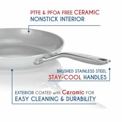 TECHEF CeraTerra - 12 Inch Frying Pan with Cover -Premium Sales db72a9f591d246d9a81d55444327e2db 9f0faa34 cdd1 4bef 8763 b25299f901cf 1080x