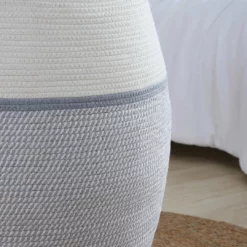 Ornavo Home Extra Large Woven Cotton Rope Tall 25" Height Laundry Hamper Basket with Handles -Premium Sales dde23d7f6cf9498fbd0c32c2bf3738c1 971927ea 430d 44d4 a559 c92e640924bb 1080x
