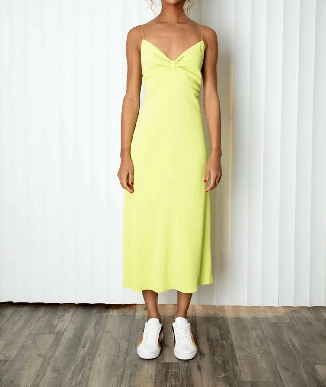 Le Superbe Double Bessette Slip Dress in Turmeric - women 3 Le Superbe Double Bessette Slip Dress in Turmeric - women