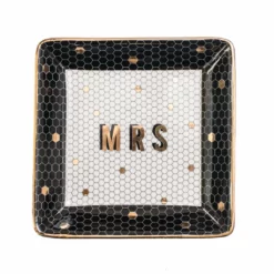 Sweet Water Decor Mrs. Tile Jewelry Dish