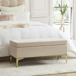 Ornavo Home Madison Velvet Bench Ottoman -Premium Sales de757da9627442a2a9f518c936975dc8 1080x