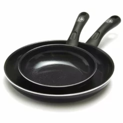 GreenLife Ceramic Non-Stick 2pk Frypan Set
