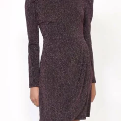 Greylin Jackie Metallic Dress in Pink - women