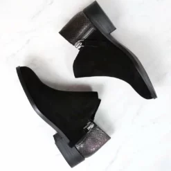 Volatile Greyson Ankle Bootie in Black - women