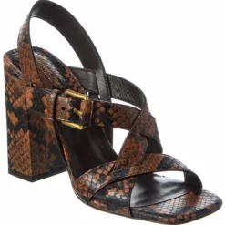 Michael Kors Collection Gladys Leather Sandal - women