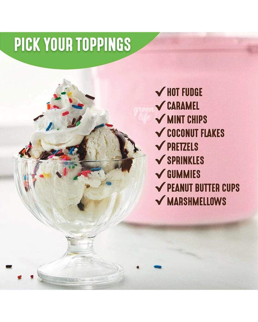 GreenLife Electric Ice Cream Maker 5 GreenLife Electric Ice Cream Maker - Image 3