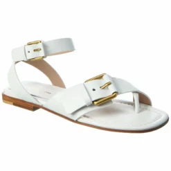 Michael Kors Collection Langley Leather Sandal - women
