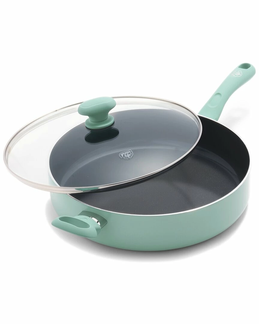GreenLife 5qt Non-Stick Ceramic Saute Pan With Lid 3 GreenLife 5qt Non-Stick Ceramic Saute Pan With Lid