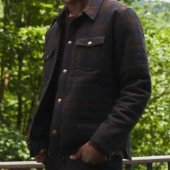 Billy Reid Theo Shirt Jacket in Brown - men