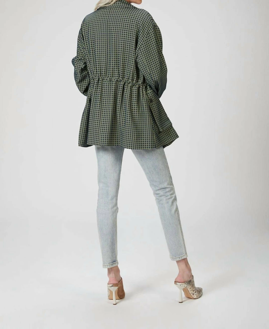 Stine Goya Niklas Jacket in Grid - women 5 Stine Goya Niklas Jacket in Grid - women - Image 3