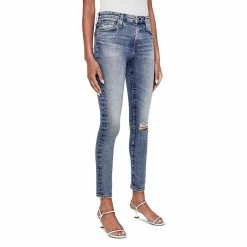 Adriano Goldschmied Farrah Womens Denim Medium Wash Skinny Jeans