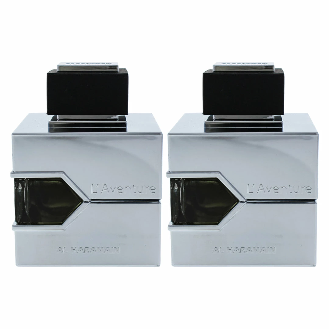 LAventure by Al Haramain for Men - 3.33 oz EDP Spray - Pack of 2 4 LAventure by Al Haramain for Men - 3.33 oz EDP Spray - Pack of 2 - Image 2